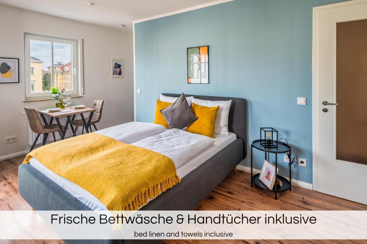 "Neptunblick"- Naehe Altstadt - Ruhig - Balkon - Parkplaetze Дрезден Екстер'єр фото