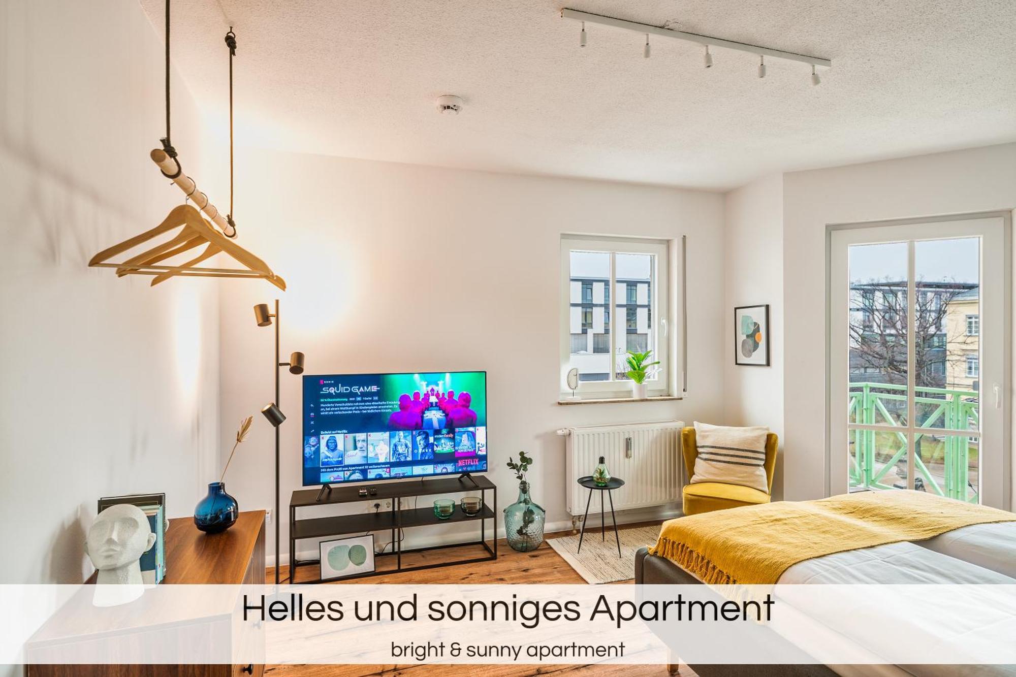 "Neptunblick"- Naehe Altstadt - Ruhig - Balkon - Parkplaetze Дрезден Екстер'єр фото
